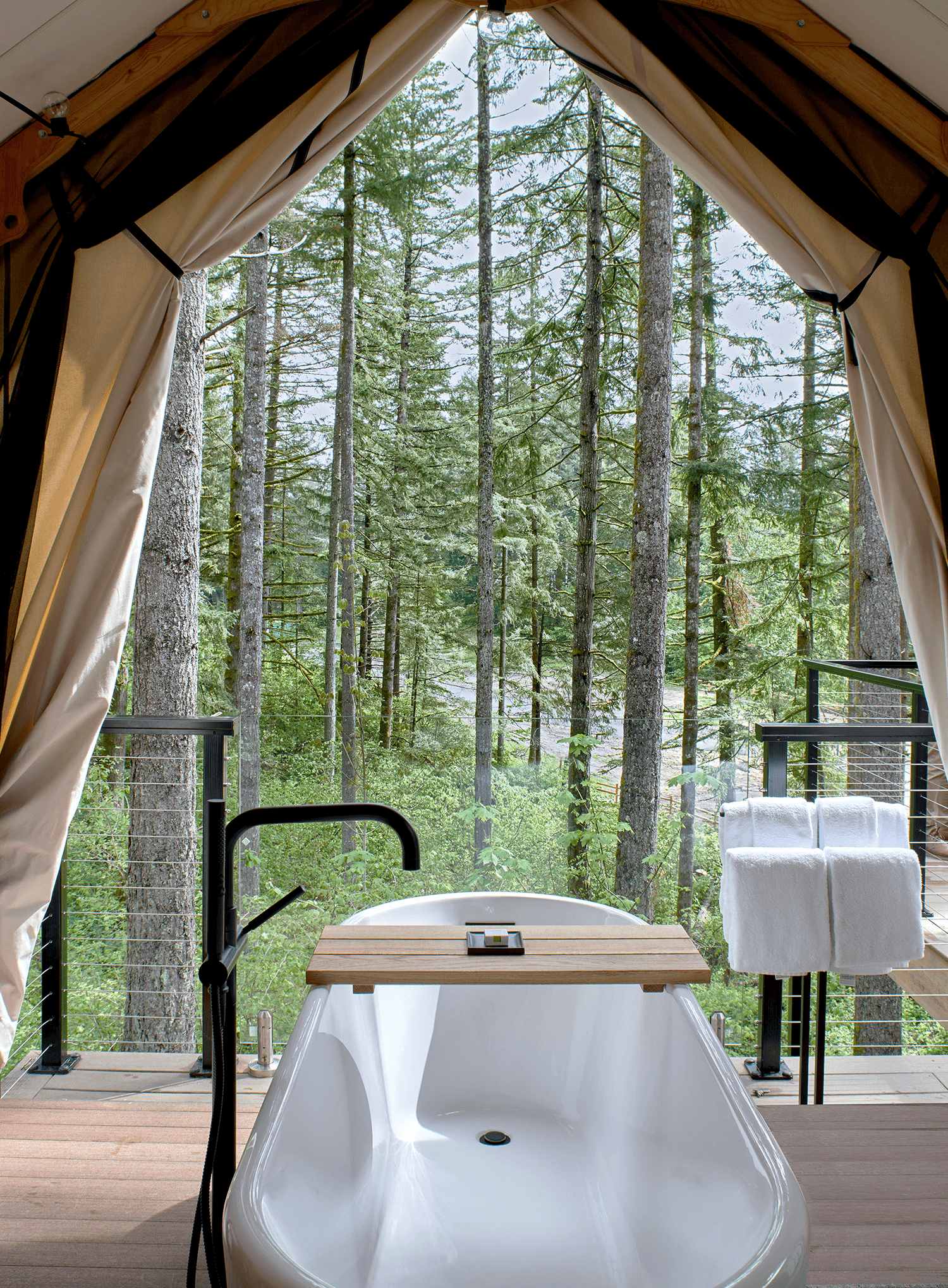 Skamania Lodge Glamping Tent