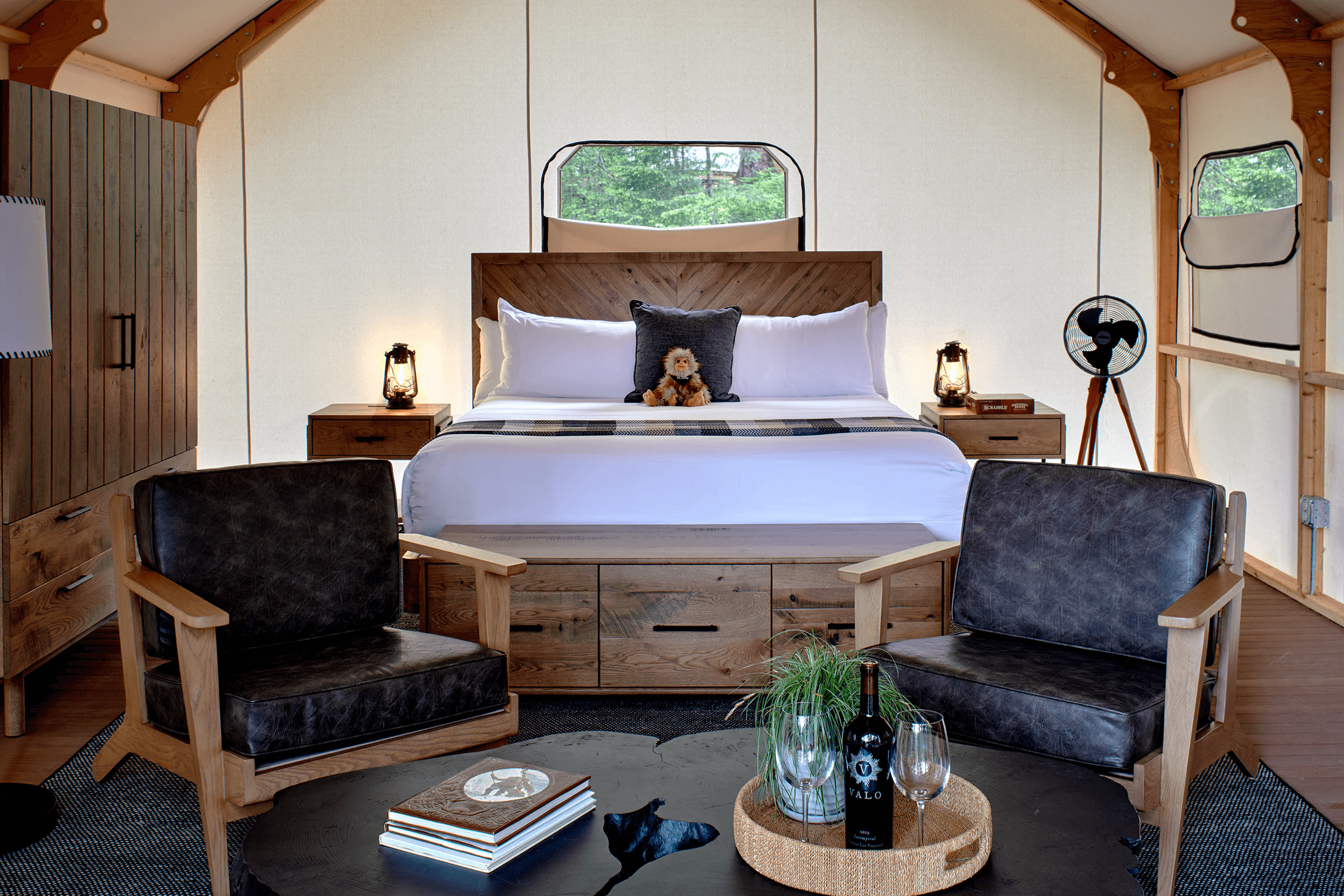 Skamania Lodge Glamping Tents